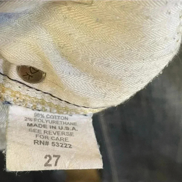 David Kahn Denim Capri Jeans Size 27 - Picture 13 of 14